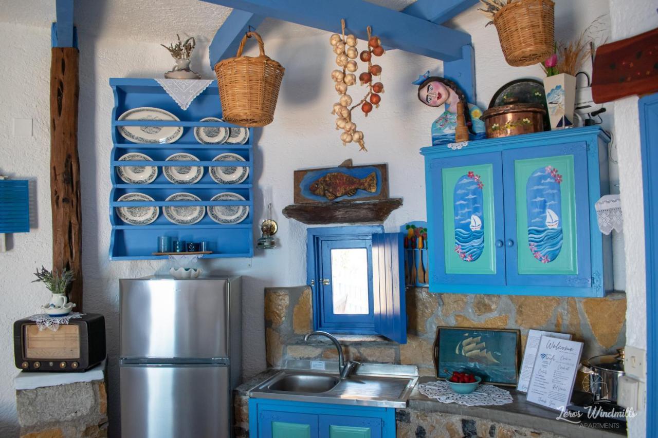 Leros Windmills Apartment Panteli Luaran gambar