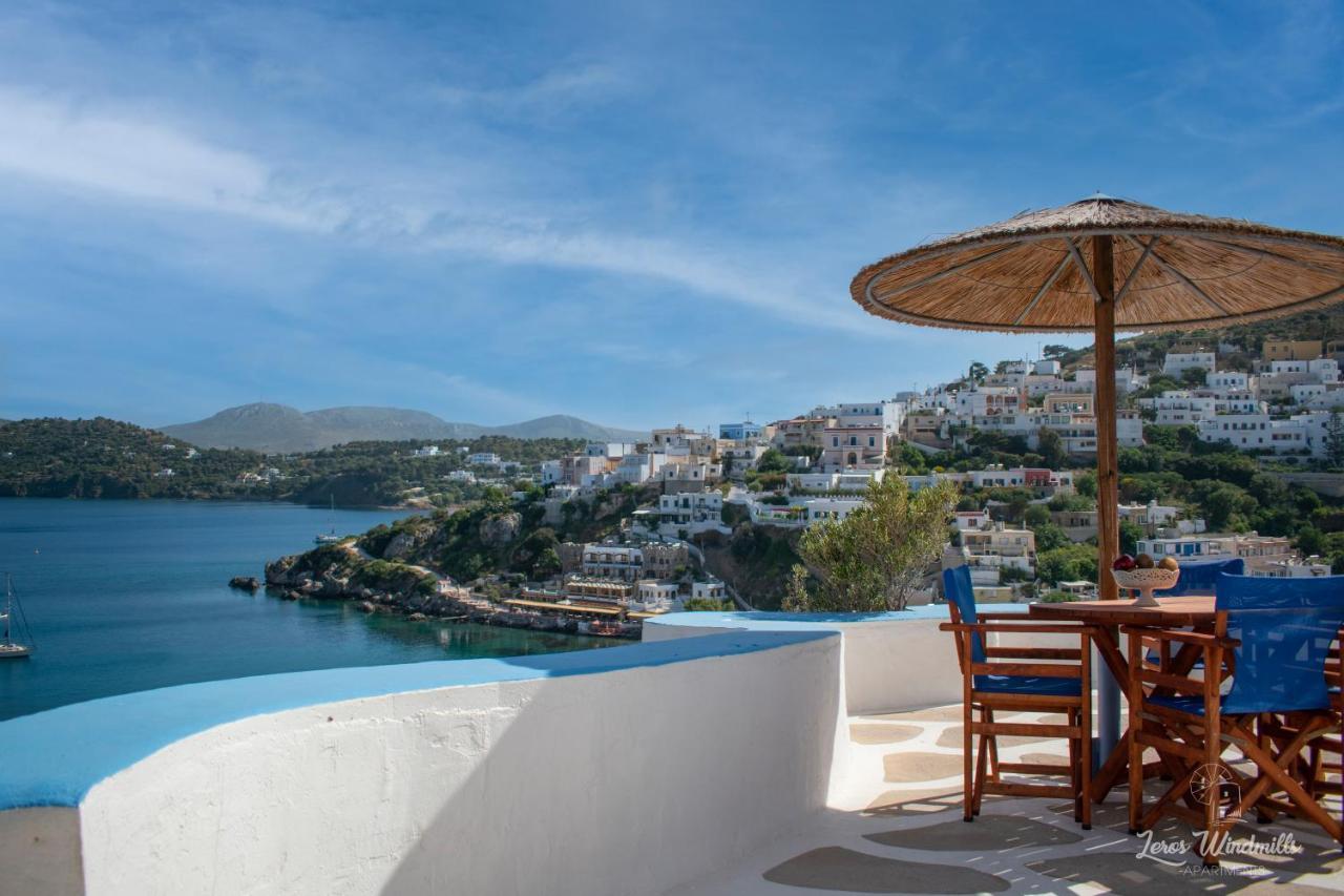 Leros Windmills Apartment Panteli Luaran gambar