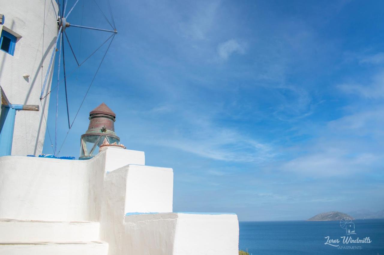 Leros Windmills Apartment Panteli Luaran gambar