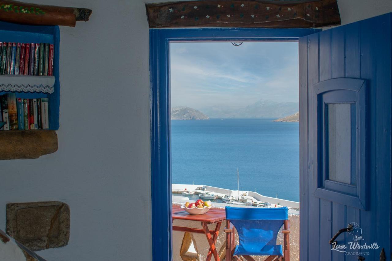 Leros Windmills Apartment Panteli Luaran gambar
