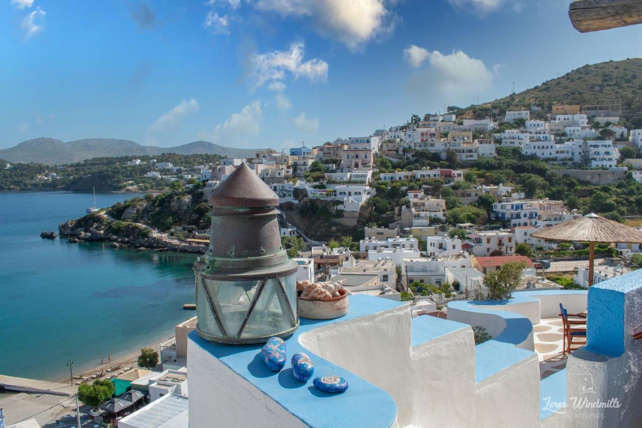 Leros Windmills Apartment Panteli Luaran gambar